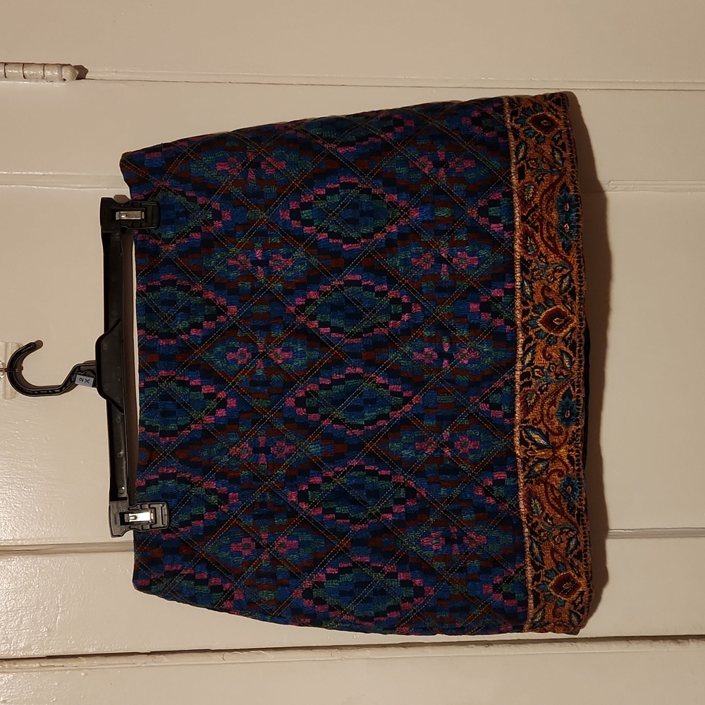 FARM RIO TAPESTRY SCARF MINI SKIRT SIZE XL